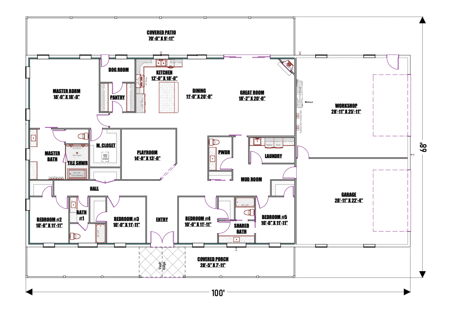 The Columbia Falls Back Forty Building Co.